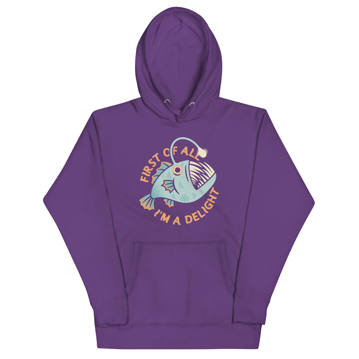 First Of All I'm A Delight Unisex Hoodie product image 4