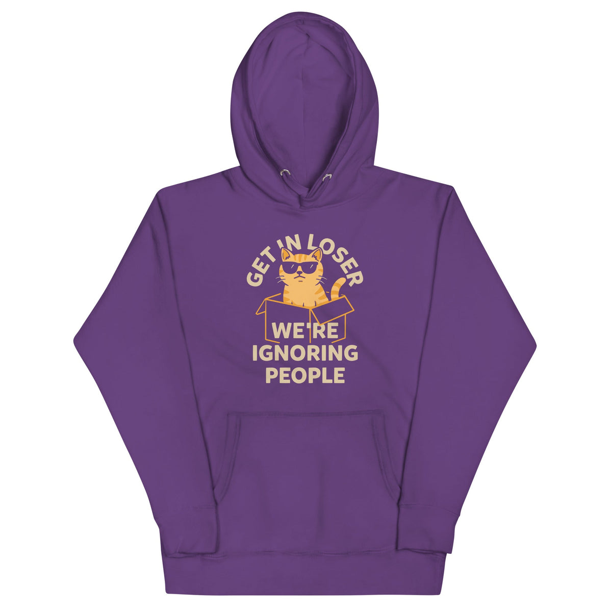Get In Loser We're Ignoring People Unisex Hoodie product image 3