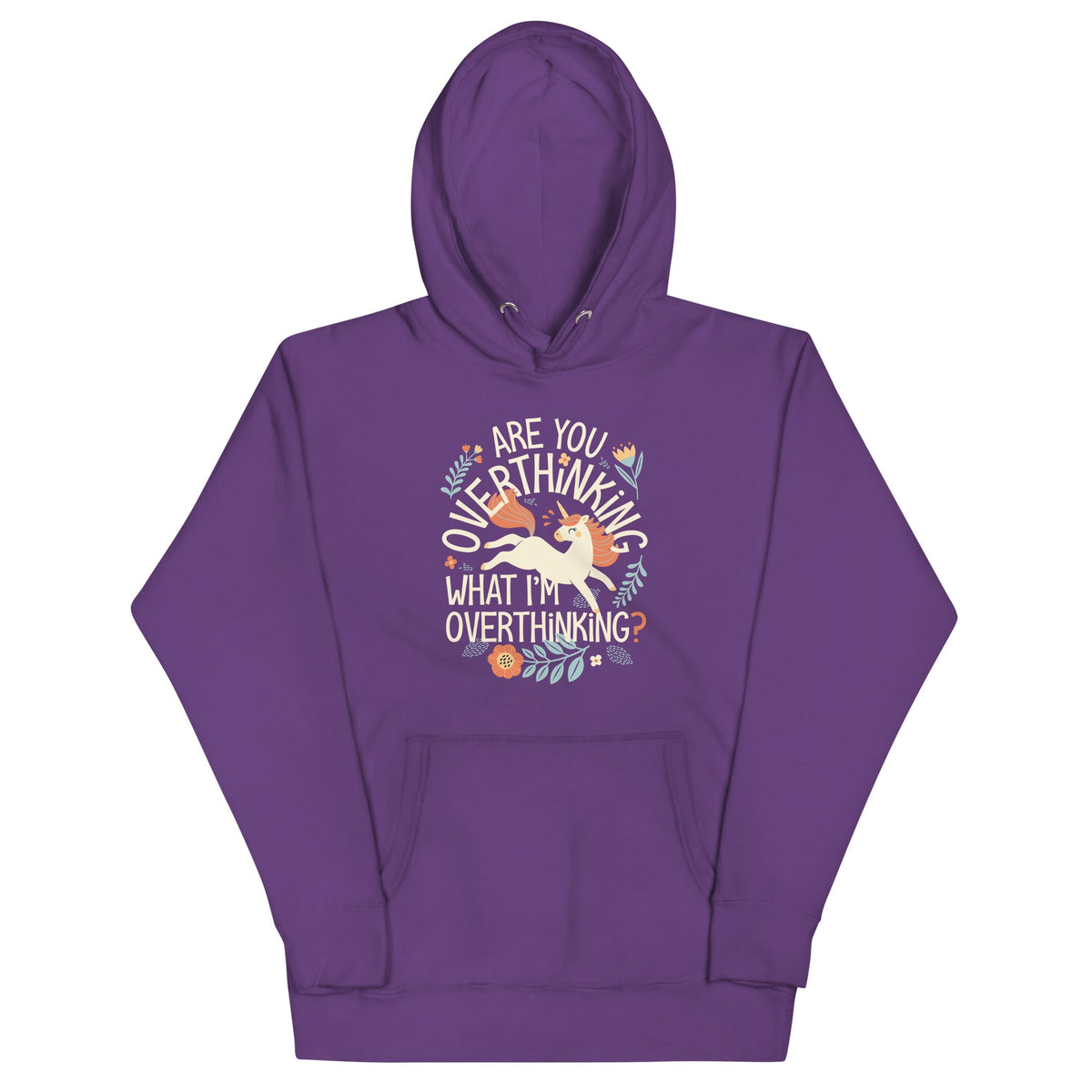 Are You Overthinking What I'm Unisex Hoodie product image 2