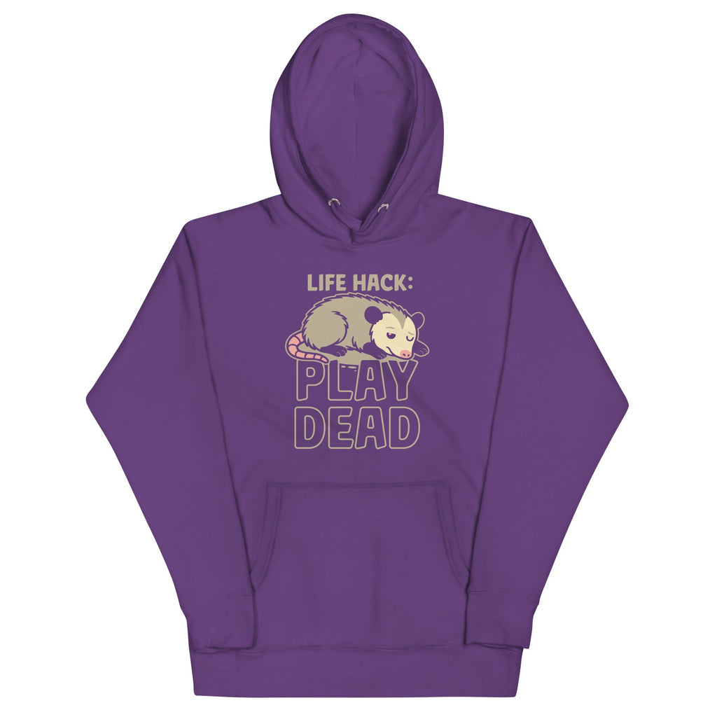 Life Hack Play Dead Unisex Hoodie product image 5