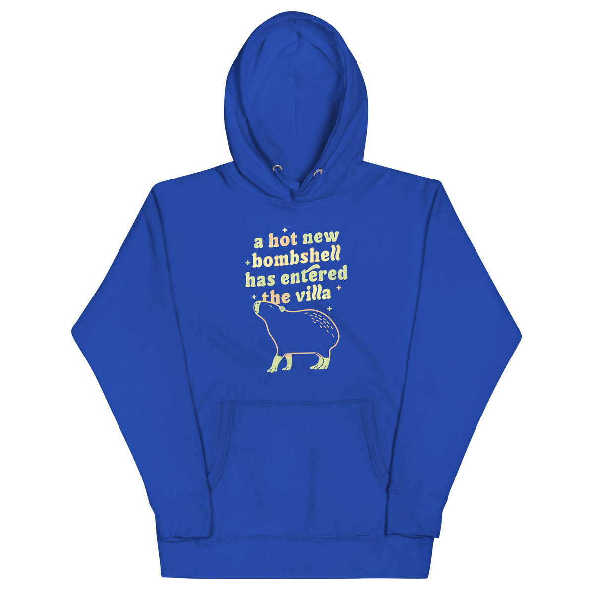 A Hot New Bombshell Has Entered The Villa Unisex Hoodie product image 1