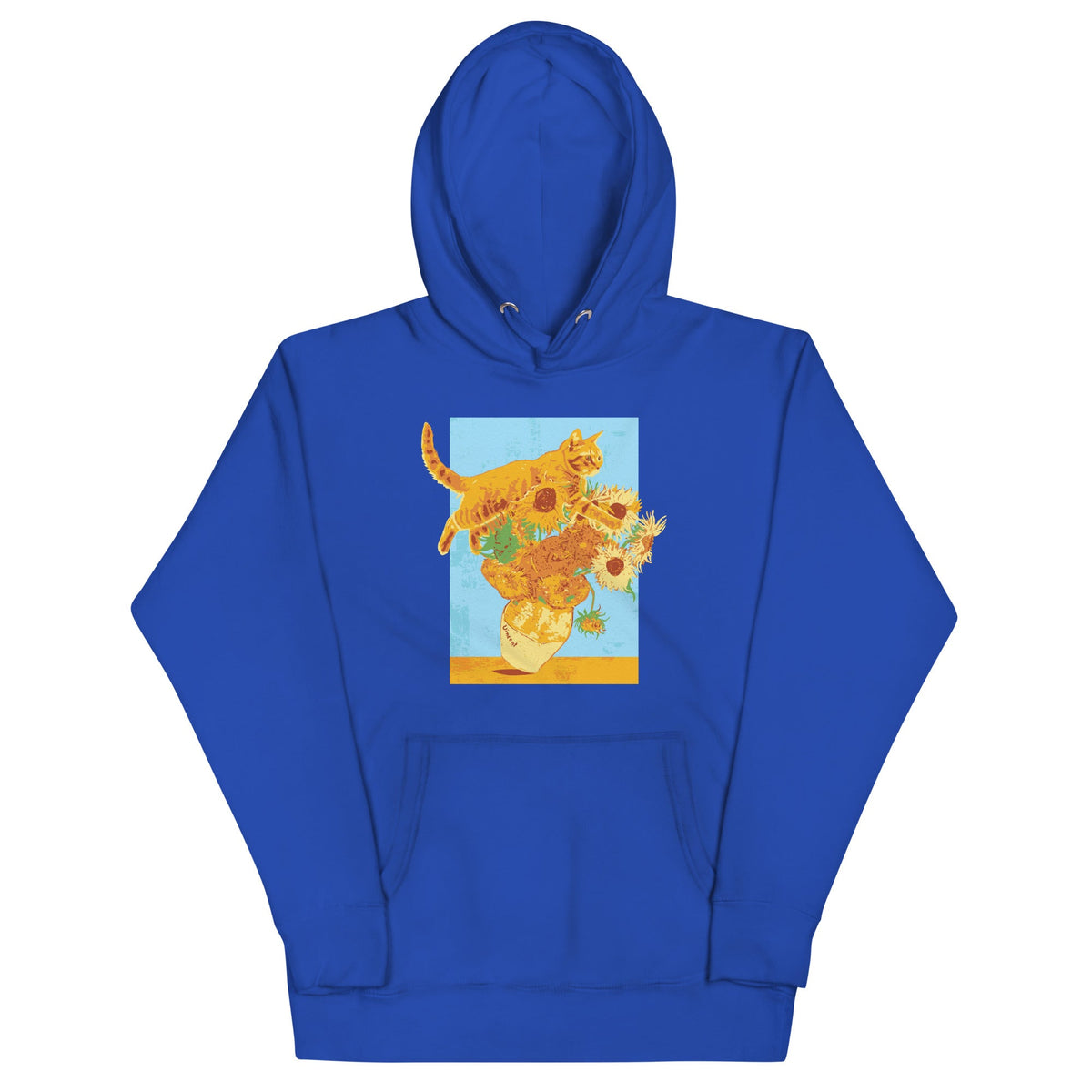Van Gogh's Cat Unisex Hoodie product image 4