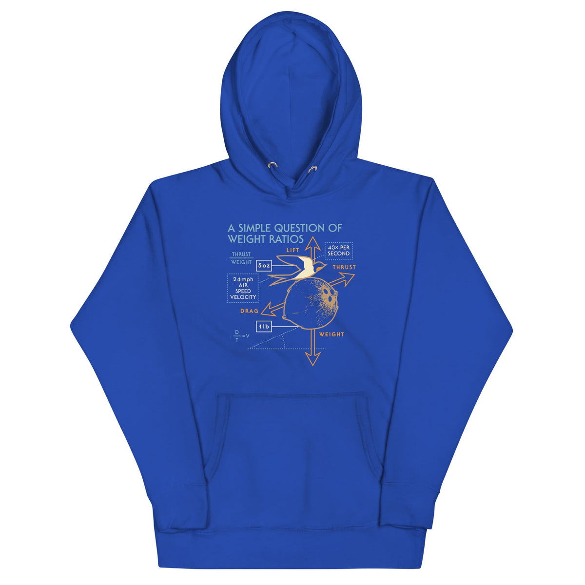 A Simple Question Of Weight Ratios Unisex Hoodie product image 4