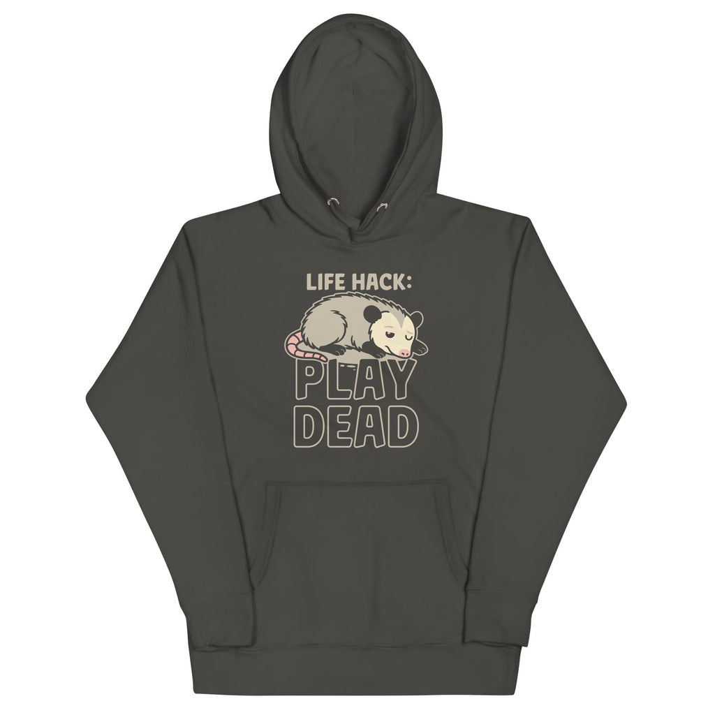 Life Hack Play Dead Unisex Hoodie product image 4