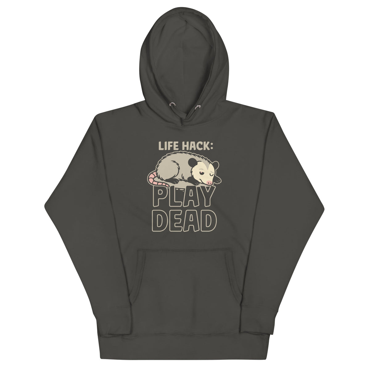 Life Hack Play Dead Unisex Hoodie product image 4