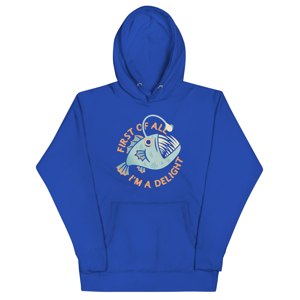 First Of All I'm A Delight Unisex Hoodie product image 7