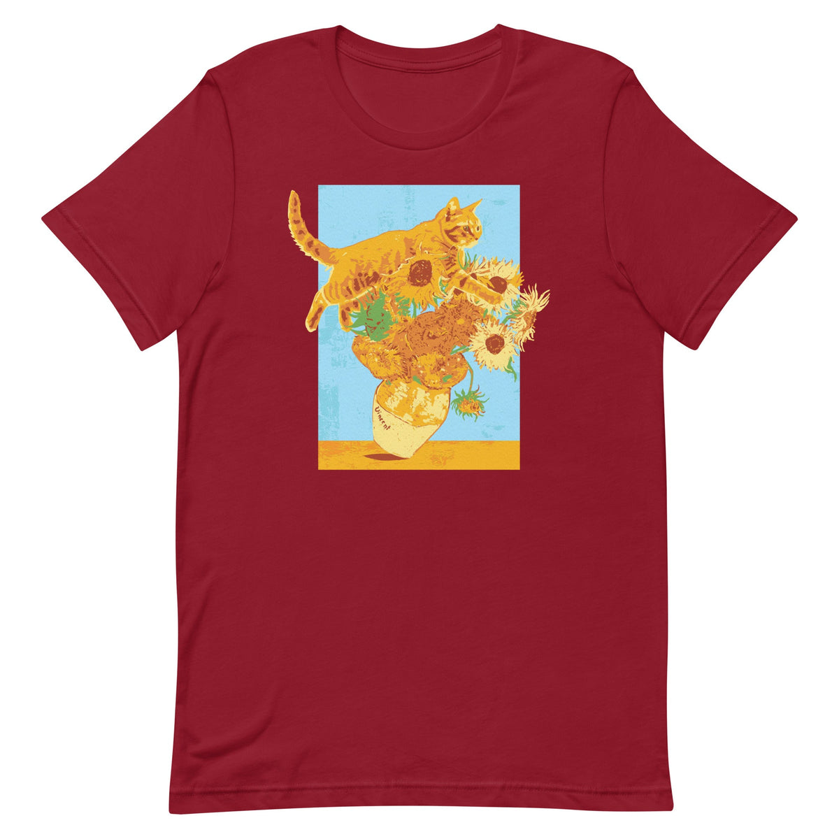 Van Gogh's Cat Men's Signature Tee product image 3