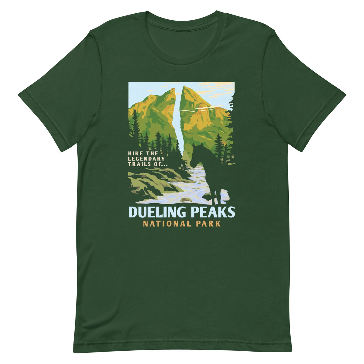 Dueling Peaks National Park Men's Signature Tee product image 1
