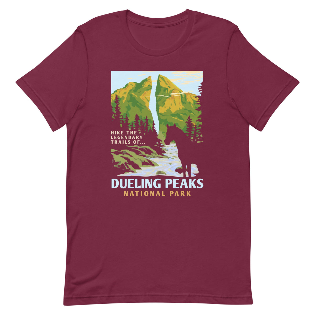 Dueling Peaks National Park Men's Signature Tee product image 4