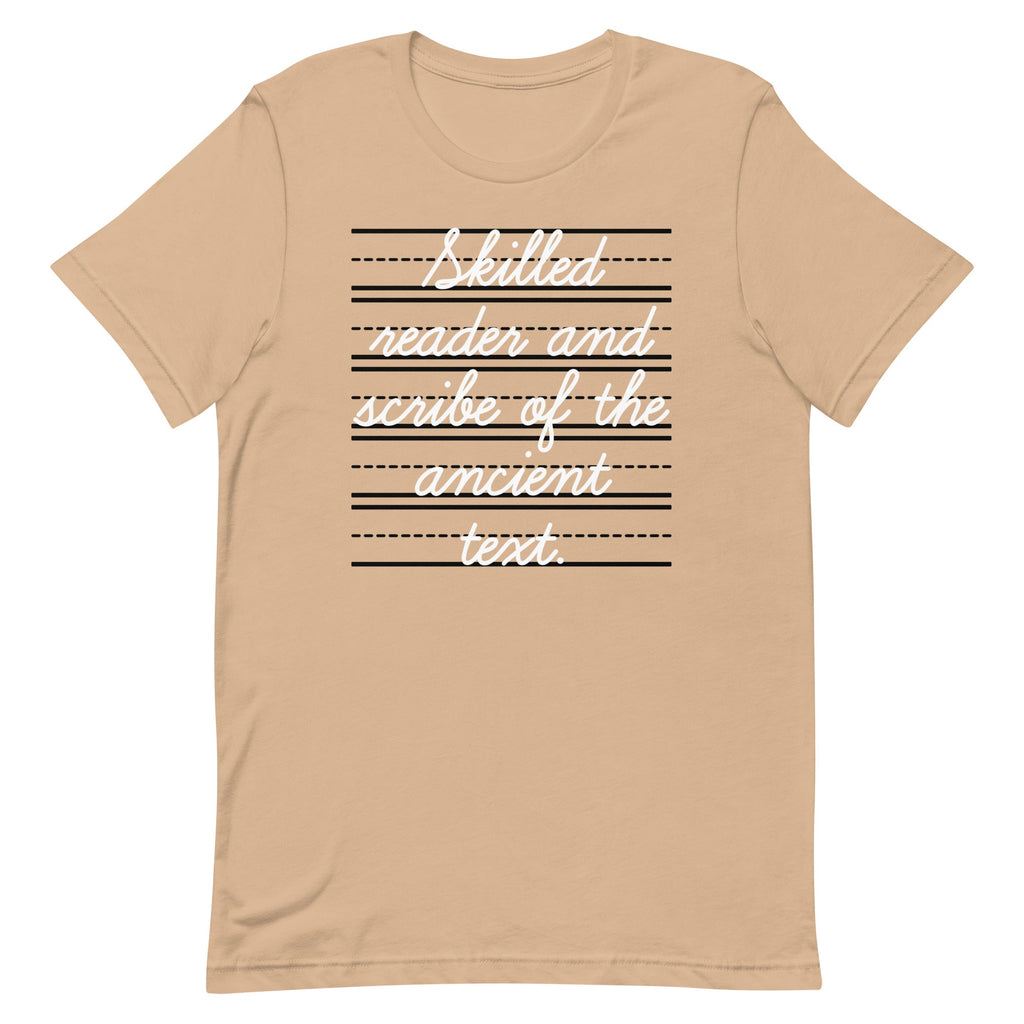 Skilled Reader And Scribe Of The Ancient Text Men's product image 5