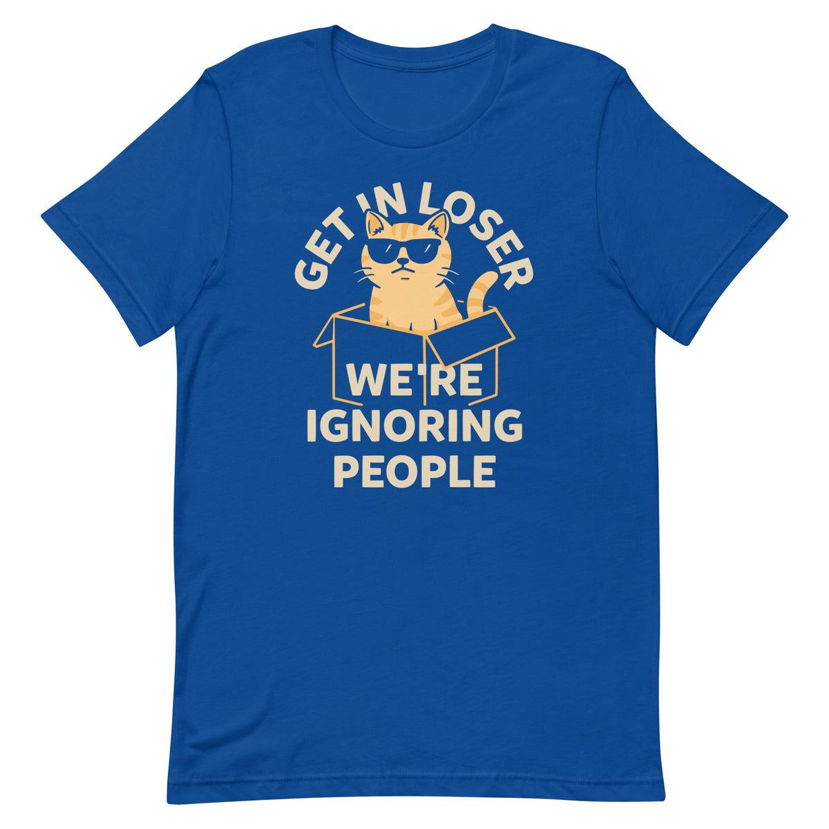 Get In Loser We're Ignoring People Men's Signature Tee product image 6