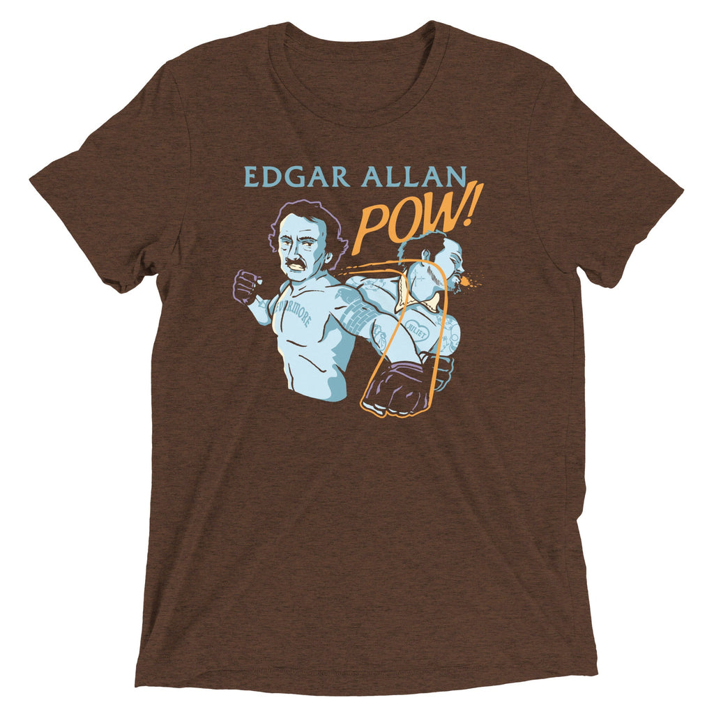 Edgar Allan Pow! Men's Tri-Blend Tee product image 4