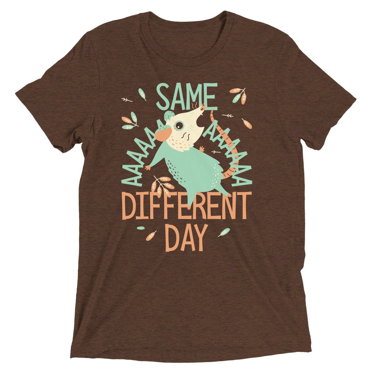 Same Aaaa Different Day Men's Tri-Blend Tee product image 3