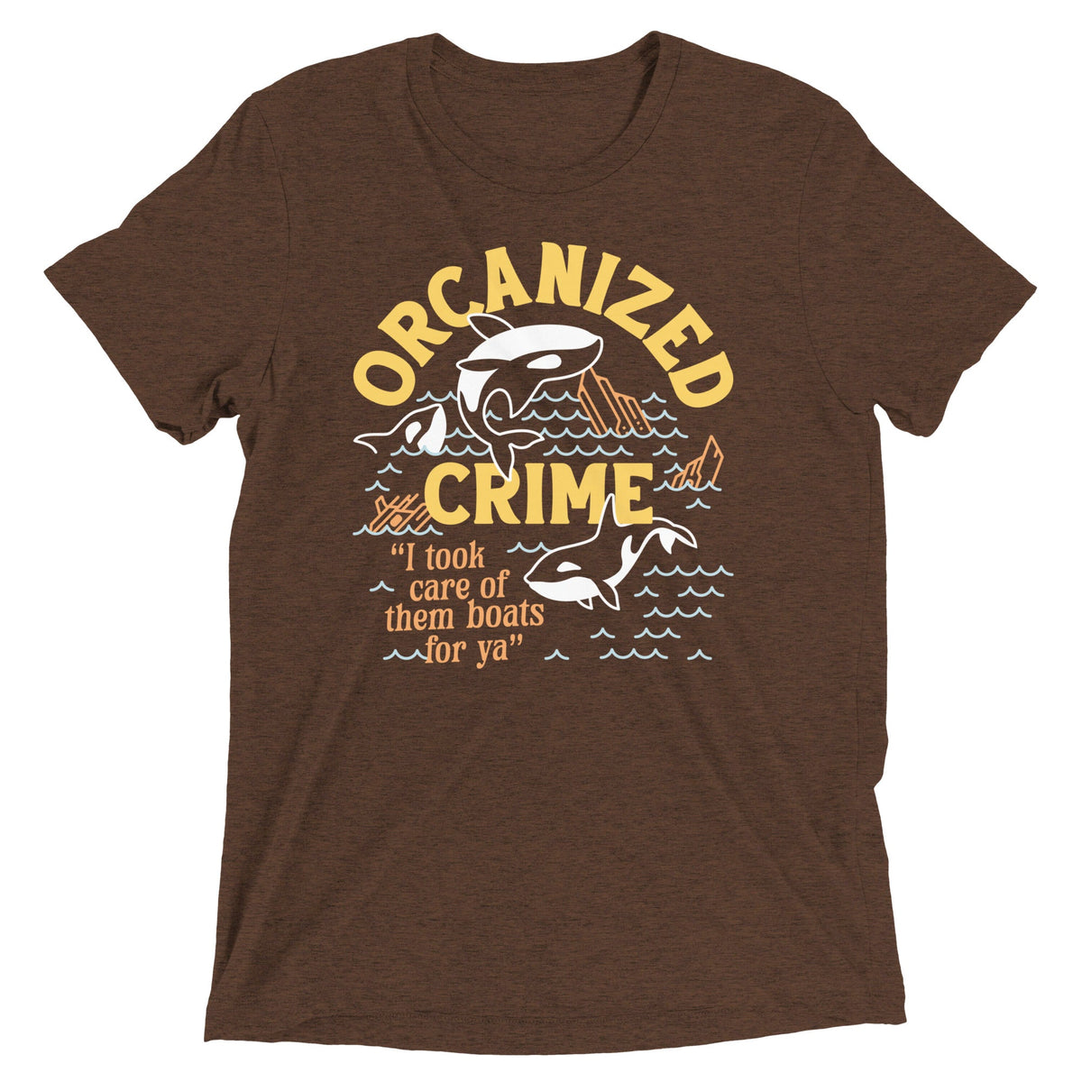 Orcanized Crime Men's Tri-Blend Tee product image 2