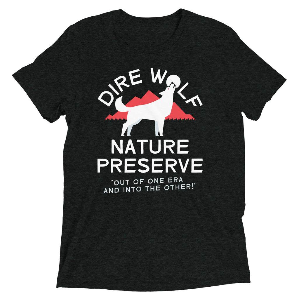 Dire Wolf Nature Preserve Men's Tri-Blend Tee product image 3