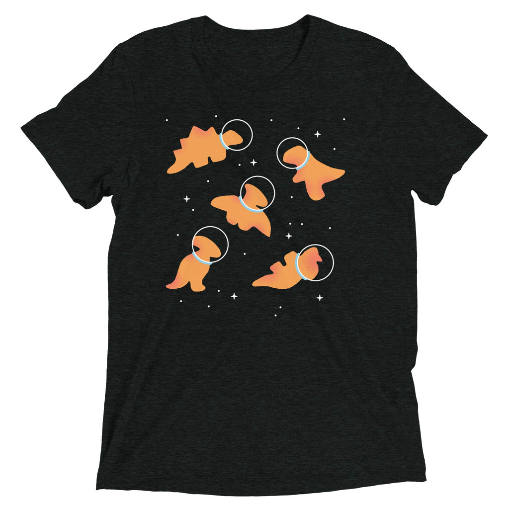 Dino Nugs In Space Men's Tri-Blend Tee product image 1