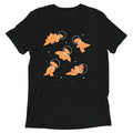 Dino Nugs In Space Men's Tri-Blend Tee product image 1