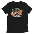 I'd Like To Use My Bonus Action To Panic Men's Tri-Blend Tee product image 1