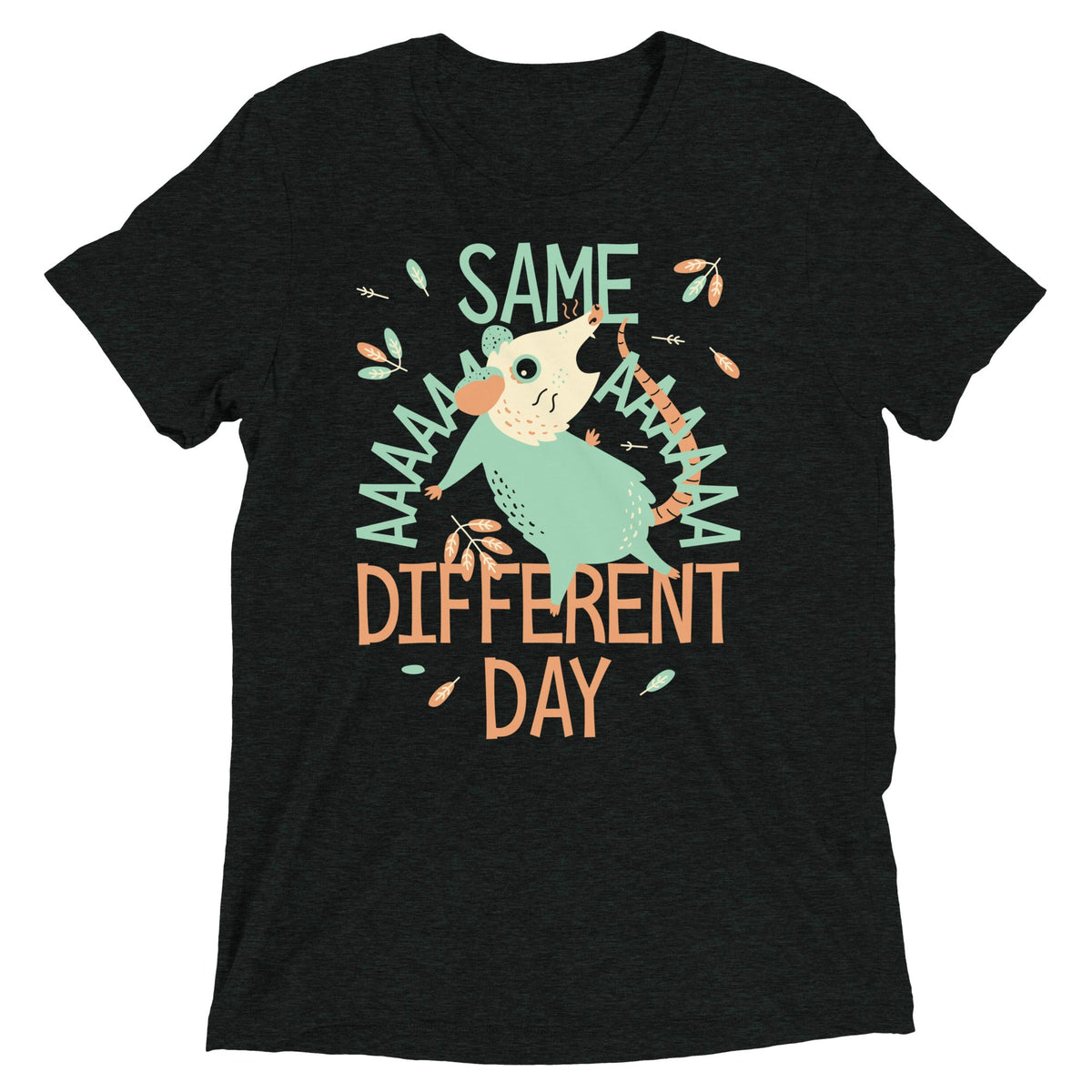Same Aaaa Different Day Men's Tri-Blend Tee product image 1