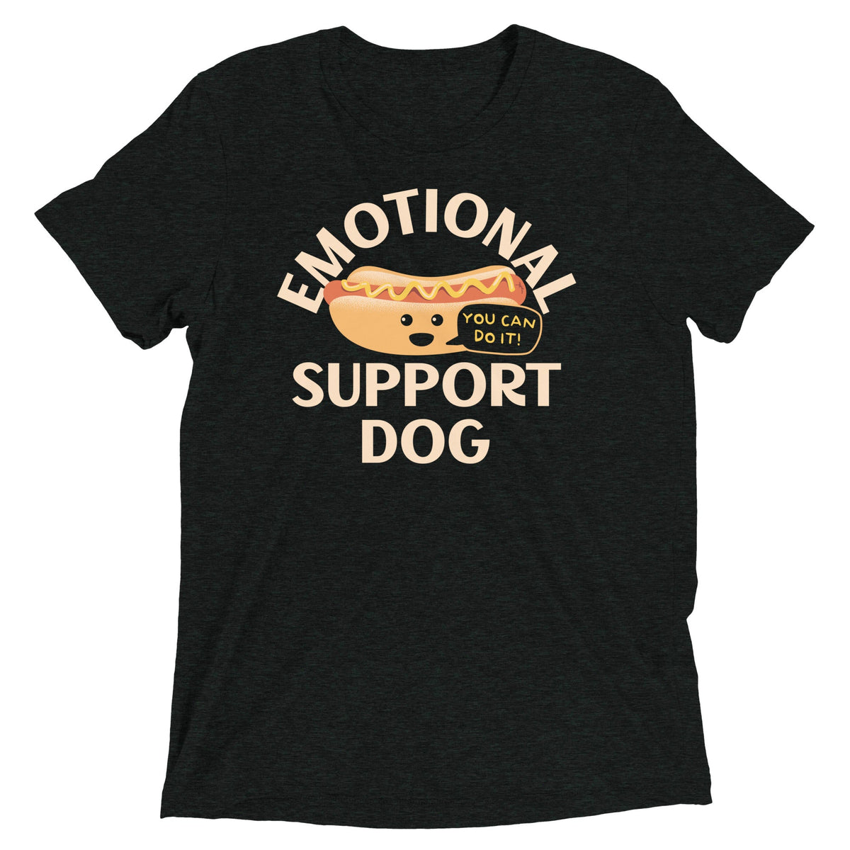 Emotional Support Dog Men's Tri-Blend Tee product image 2