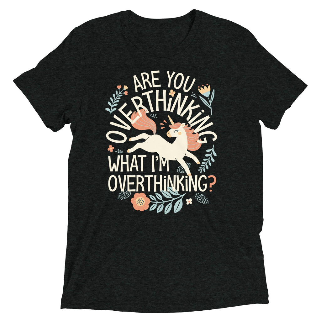 Are You Overthinking What I'm Men's Tri-Blend Tee product image 2