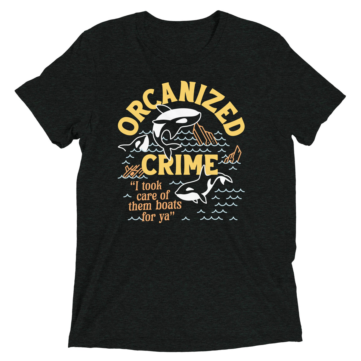 Orcanized Crime Men's Tri-Blend Tee product image 1