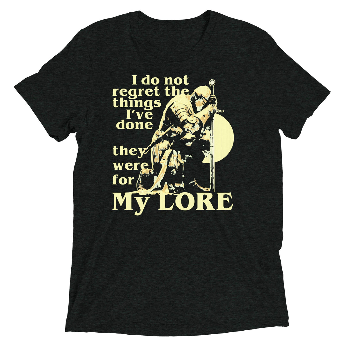 They Were For My Lore Men's Tri-Blend Tee product image 2