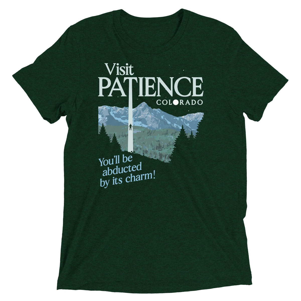 Visit Patience Colorado Men's Tri-Blend Tee product image 4
