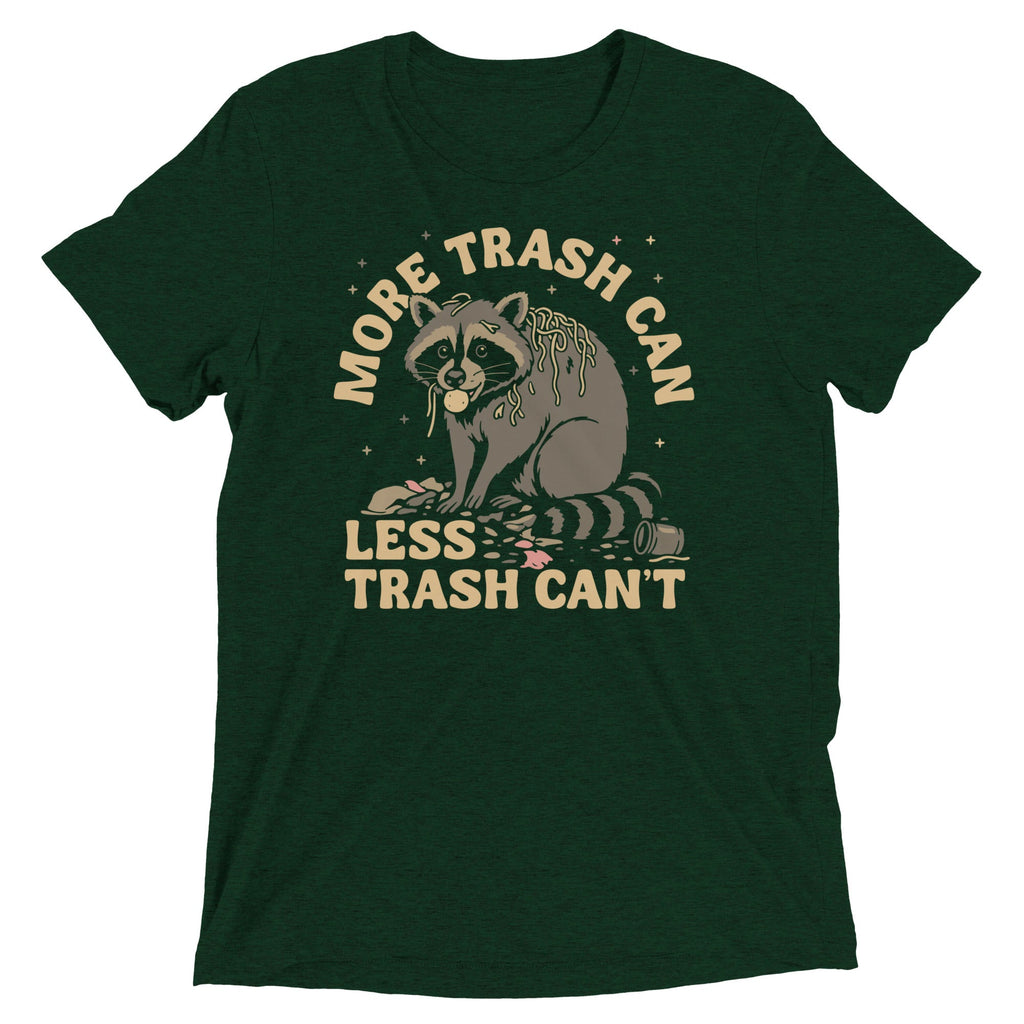 More Trash Can Less Can't Men's Tri-Blend Tee product image 2