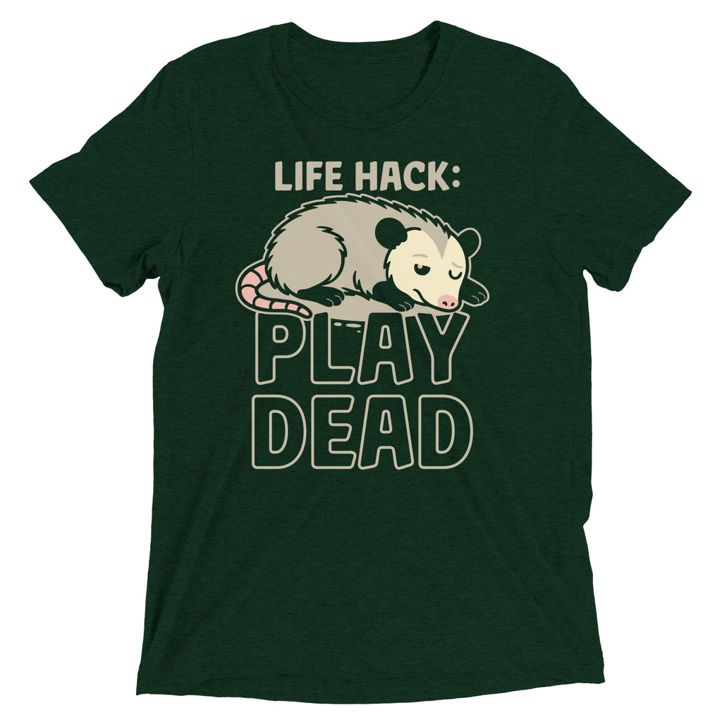 Life Hack Play Dead Men's Tri-Blend Tee product image 3