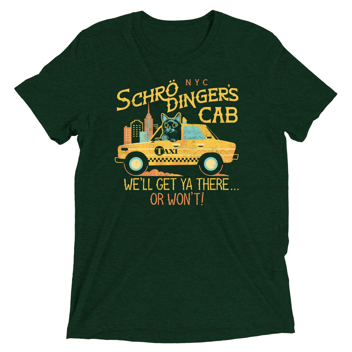 Schrodinger's Cab Men's Tri-Blend Tee product image 3