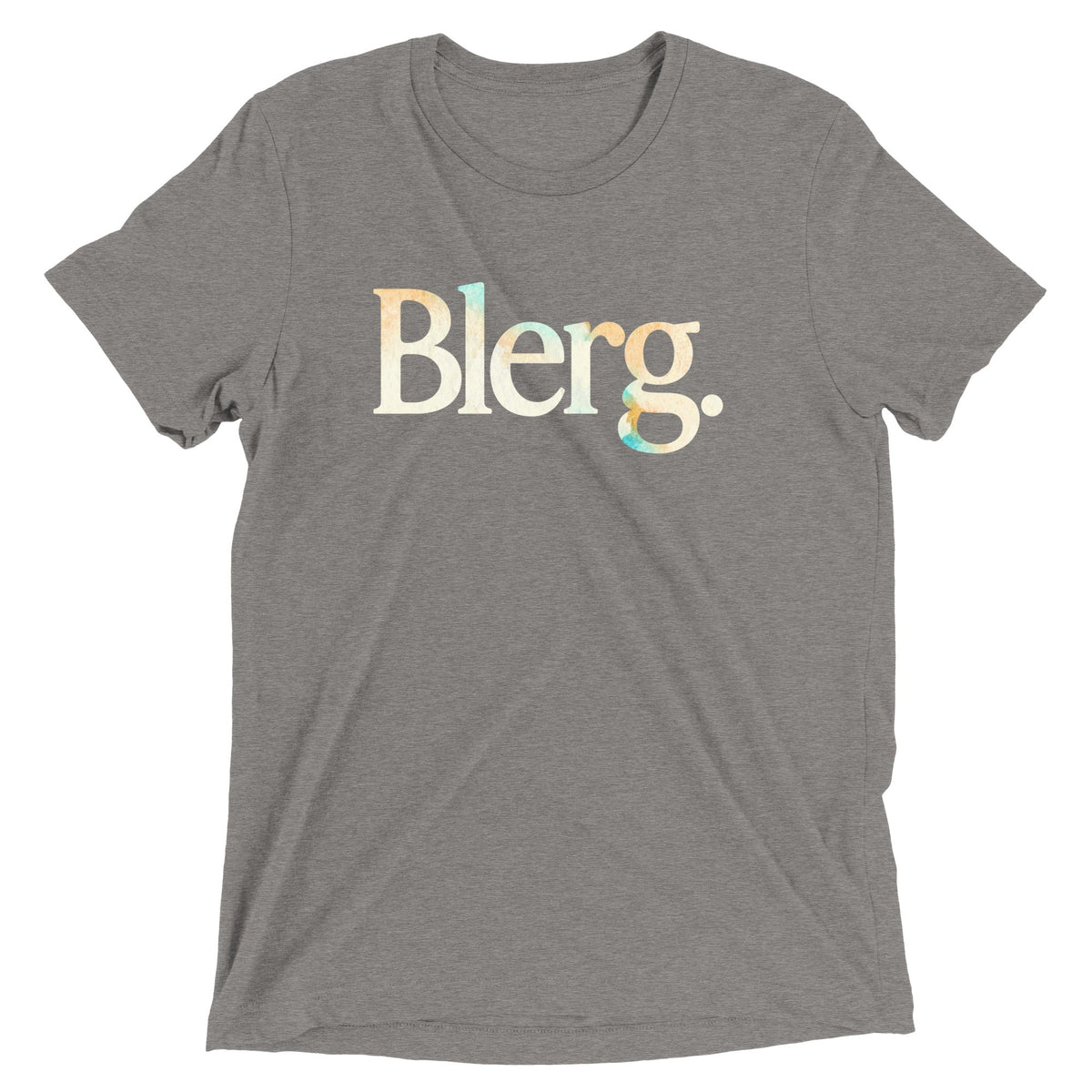Blerg Men's Tri-Blend Tee product image 7