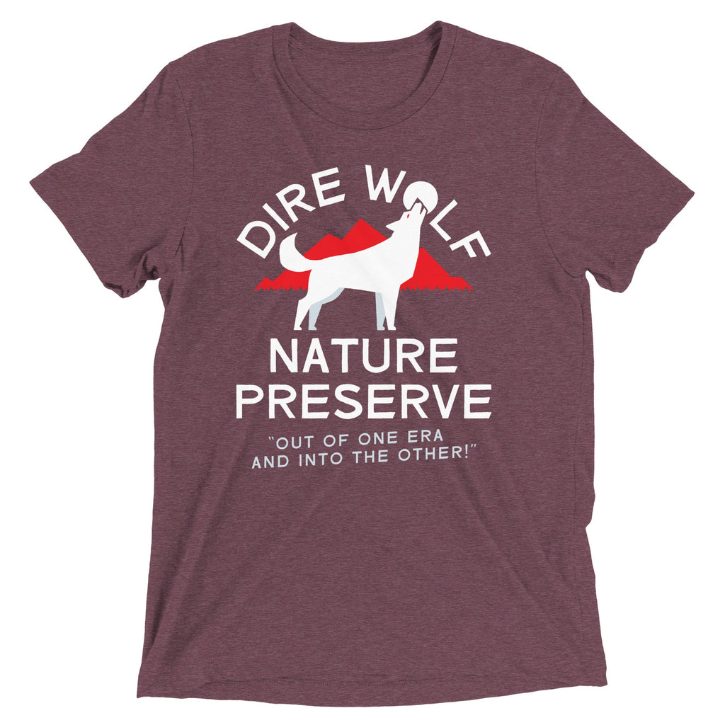 Dire Wolf Nature Preserve Men's Tri-Blend Tee product image 6