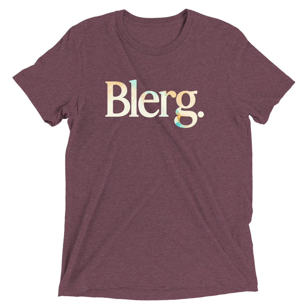 Blerg Men's Tri-Blend Tee product image 5