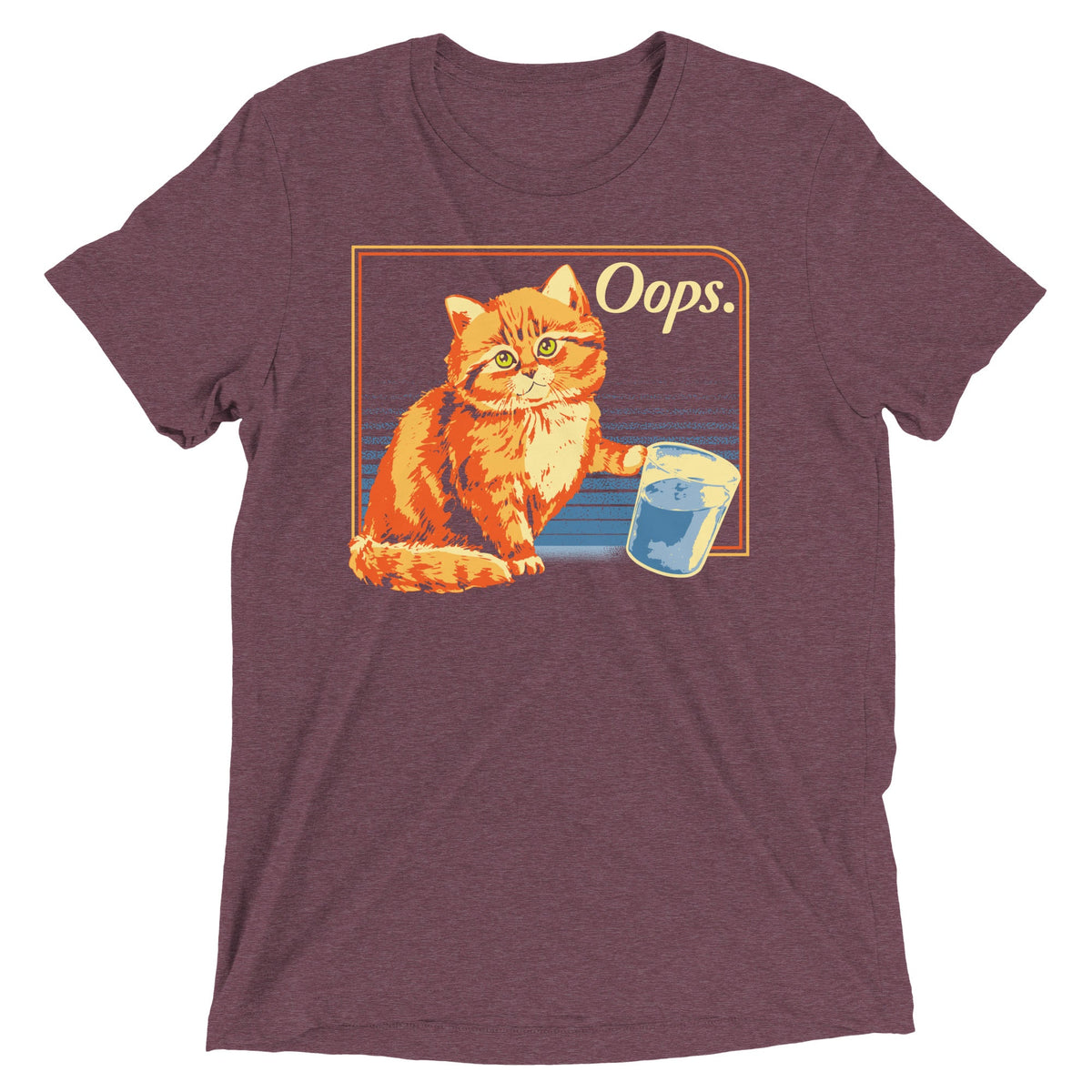 Oops Men's Tri-Blend Tee product image 6