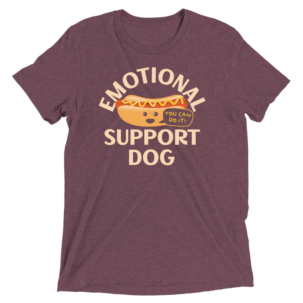 Emotional Support Dog Men's Tri-Blend Tee product image 5