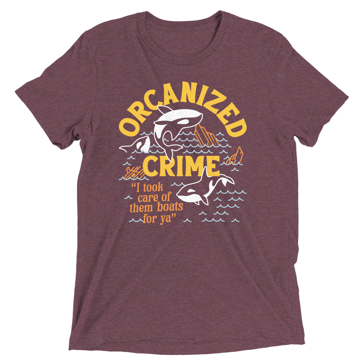Orcanized Crime Men's Tri-Blend Tee product image 6