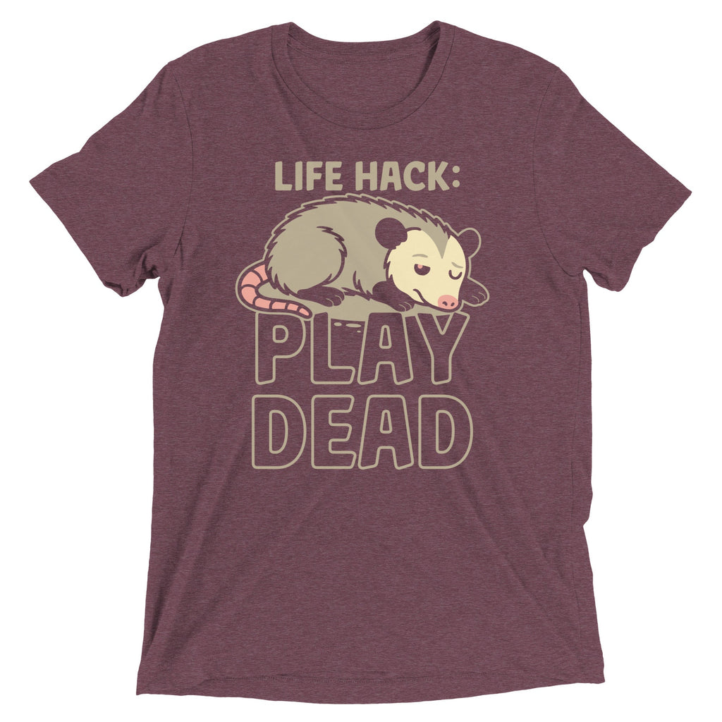 Life Hack Play Dead Men's Tri-Blend Tee product image 1