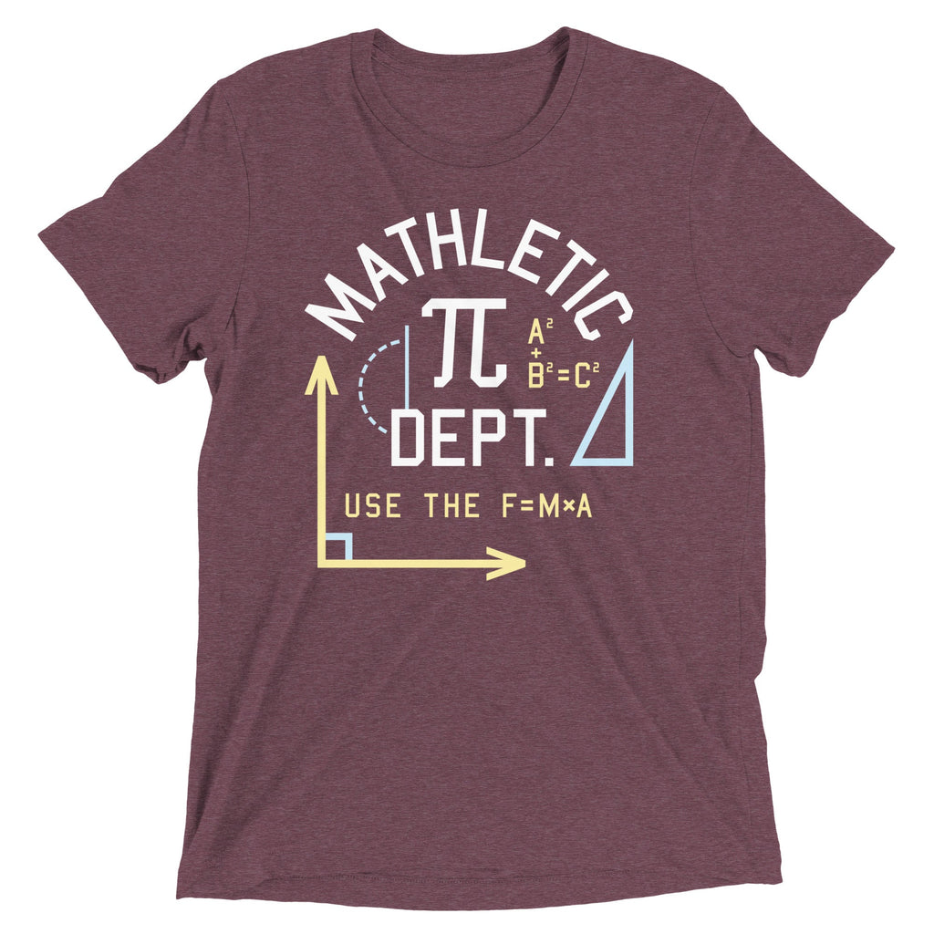 Mathletic Dept Men's Tri-Blend Tee product image 5