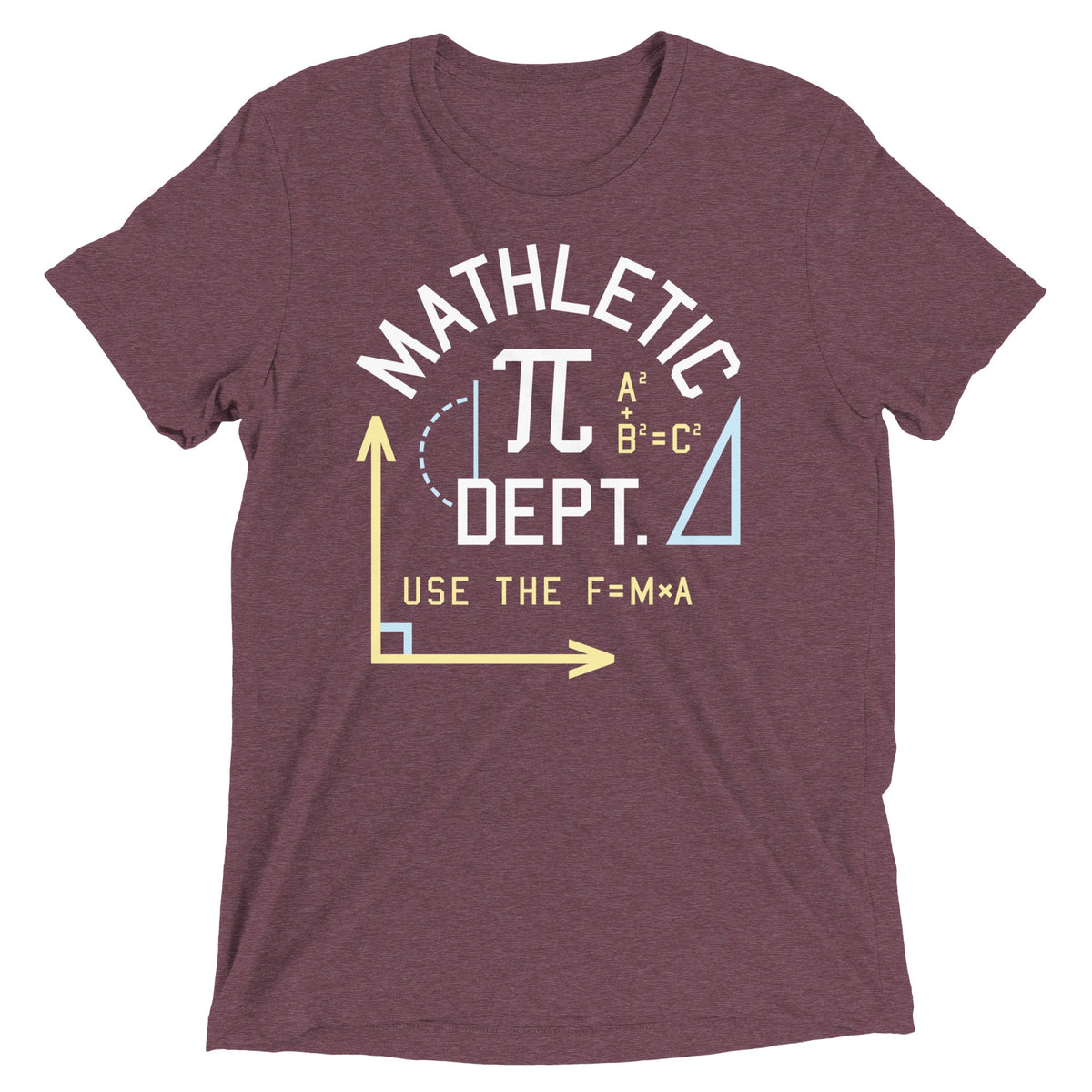 Mathletic Dept Men's Tri-Blend Tee product image 5