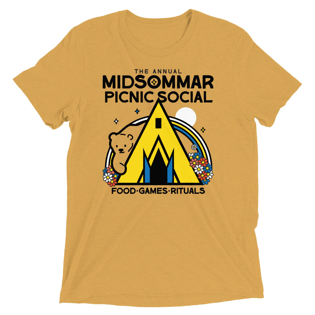 The Annual Midsommar Picnic Social Men's Tri-Blend Tee product image 1