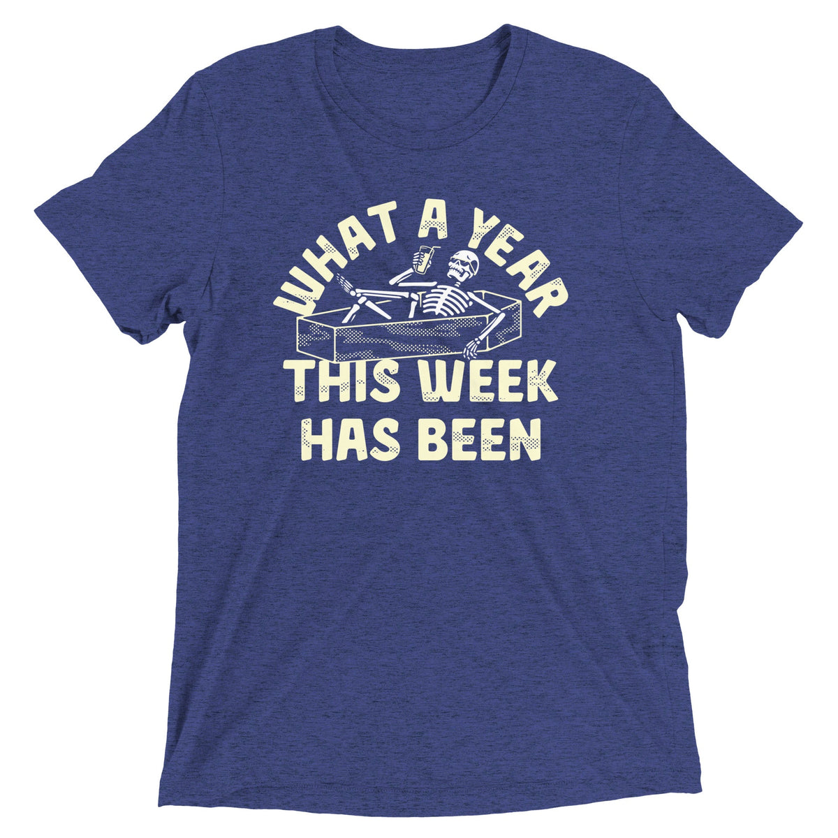 What A Year This Week Has Been Men's Tri-Blend Tee product image 4