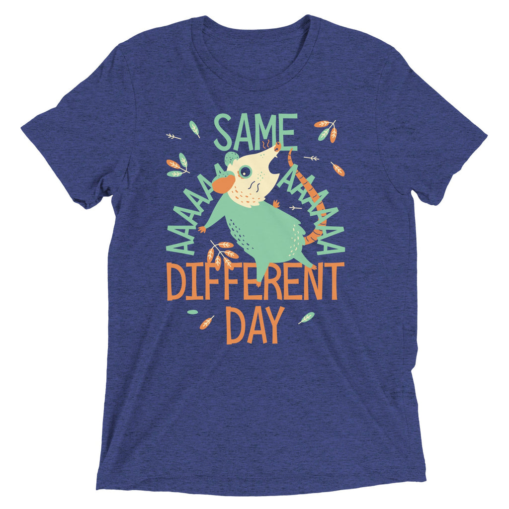 Same Aaaa Different Day Men's Tri-Blend Tee product image 2