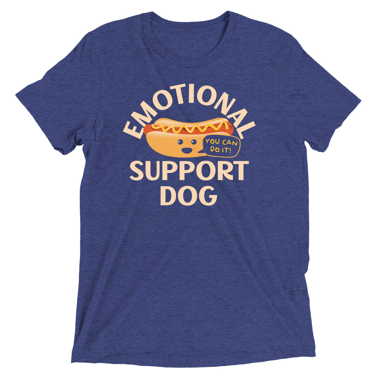 Emotional Support Dog Men's Tri-Blend Tee product image 1