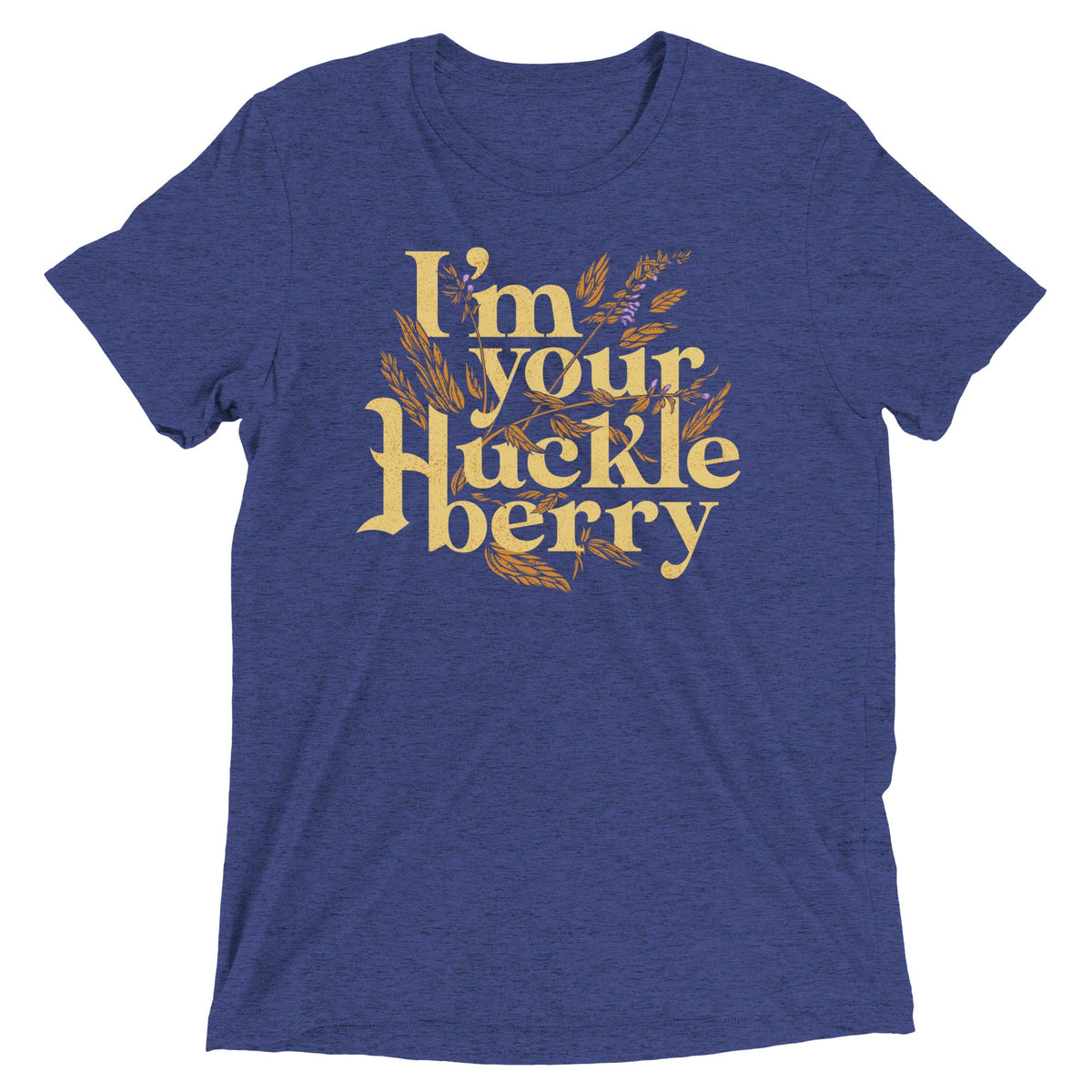 I'm Your Huckleberry Men's Tri-Blend Tee product image 4