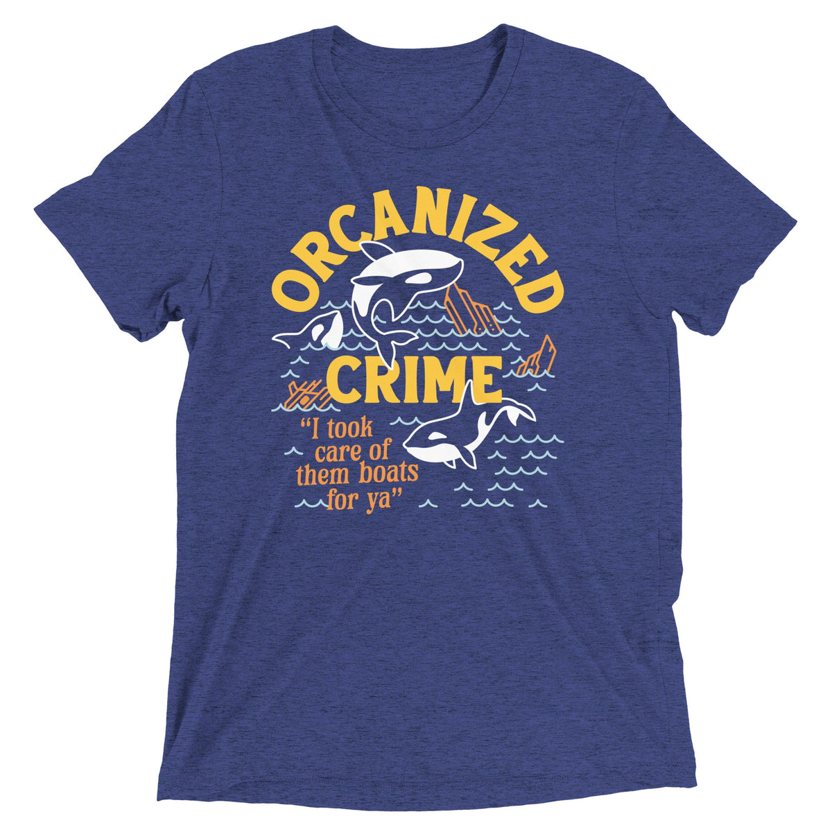 Orcanized Crime Men's Tri-Blend Tee product image 4