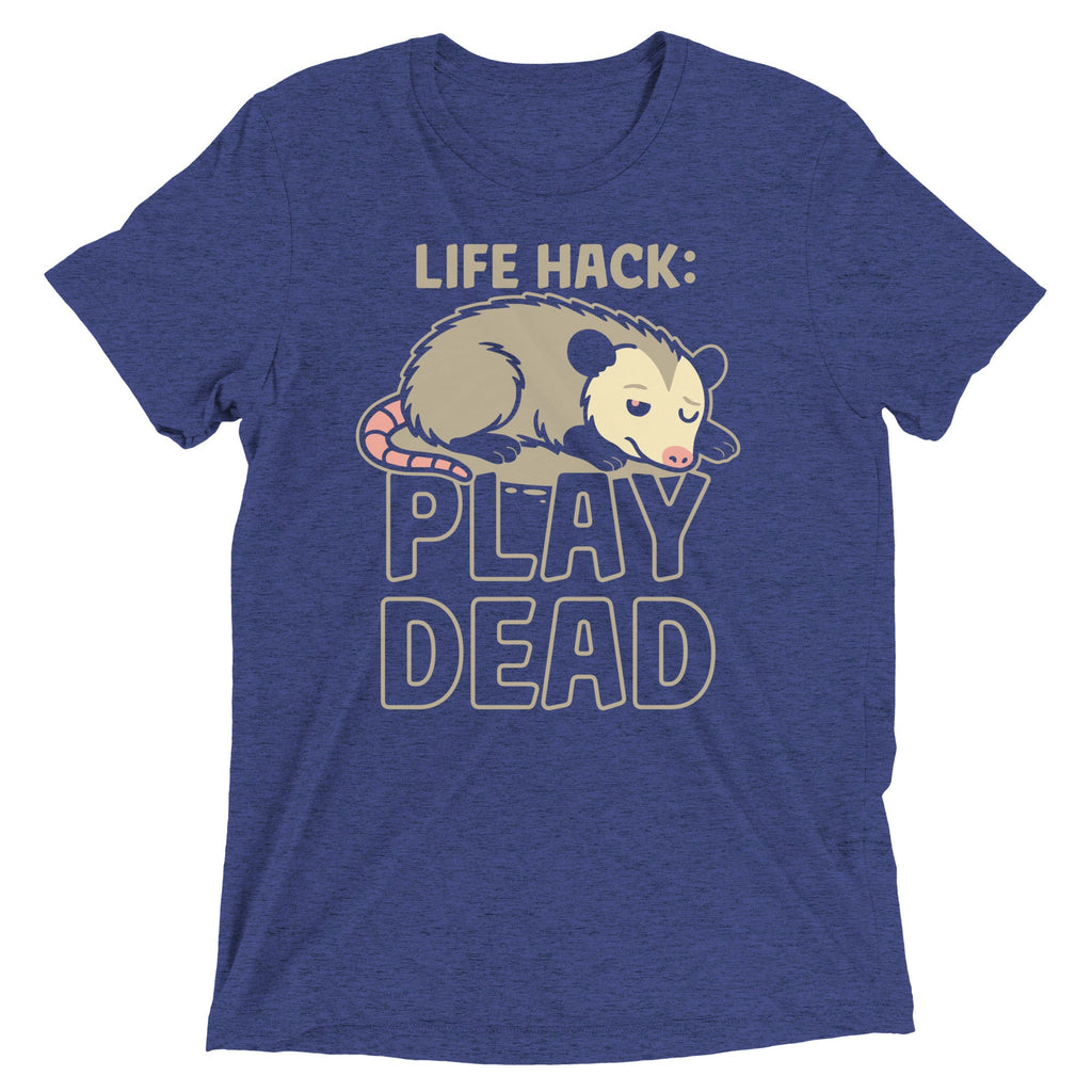 Life Hack Play Dead Men's Tri-Blend Tee product image 5