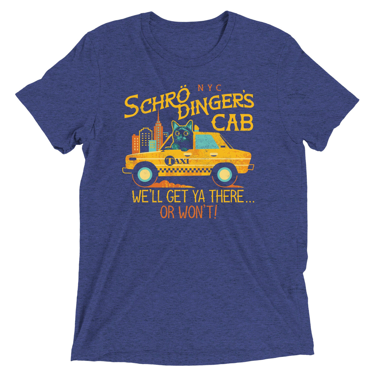 Schrodinger's Cab Men's Tri-Blend Tee product image 2