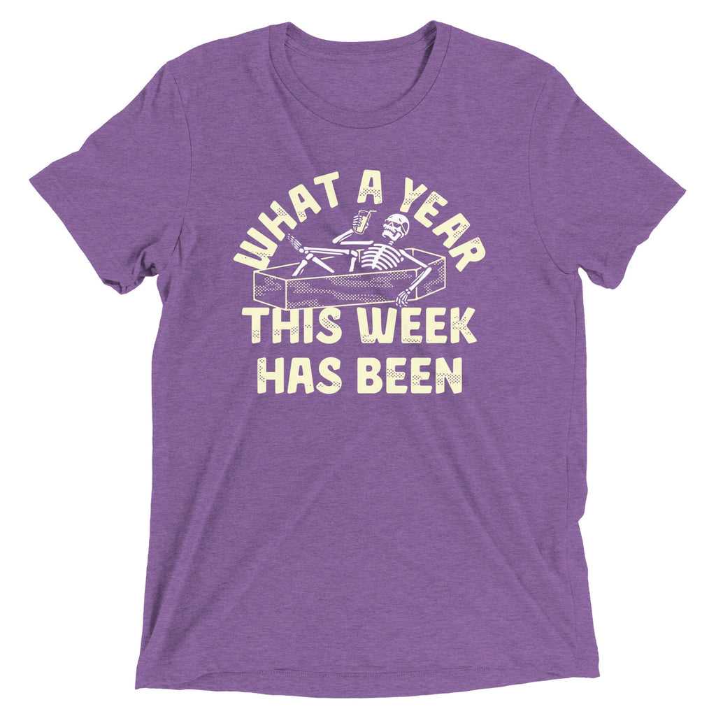 What A Year This Week Has Been Men's Tri-Blend Tee product image 7
