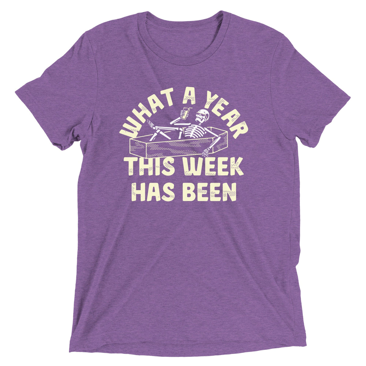What A Year This Week Has Been Men's Tri-Blend Tee product image 7